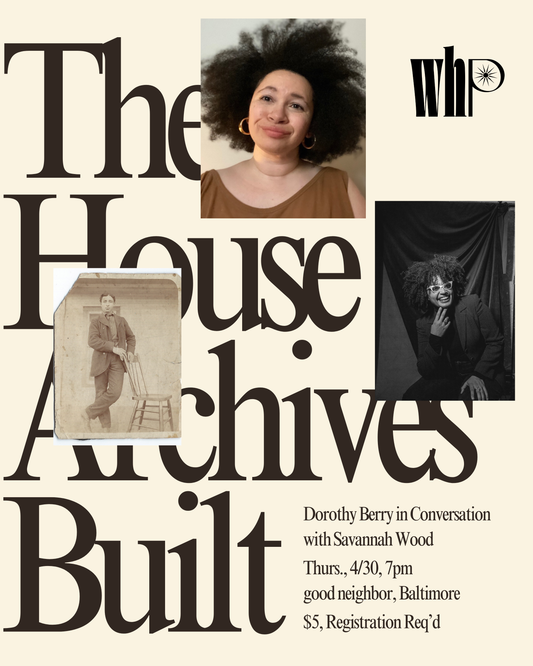The House Archives Built in Baltimore Registration