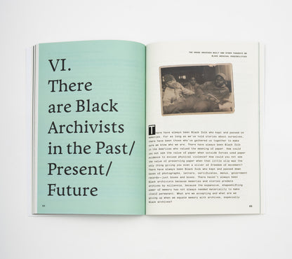 The House Archives Built and Other Thoughts on Black Archival Possibilities by Dorothy Berry (3rd Printing)
