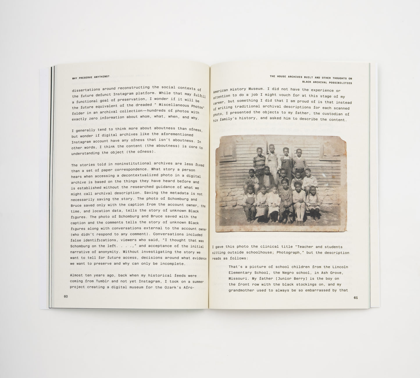 The House Archives Built and Other Thoughts on Black Archival Possibilities by Dorothy Berry (3rd Printing)