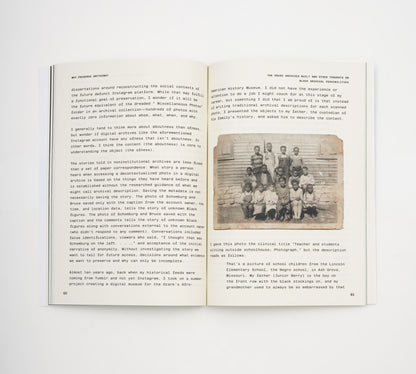 The House Archives Built and Other Thoughts on Black Archival Possibilities by Dorothy Berry (3rd Printing)